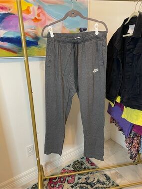 Nike Mens Large Gray Athletic Sweatpants